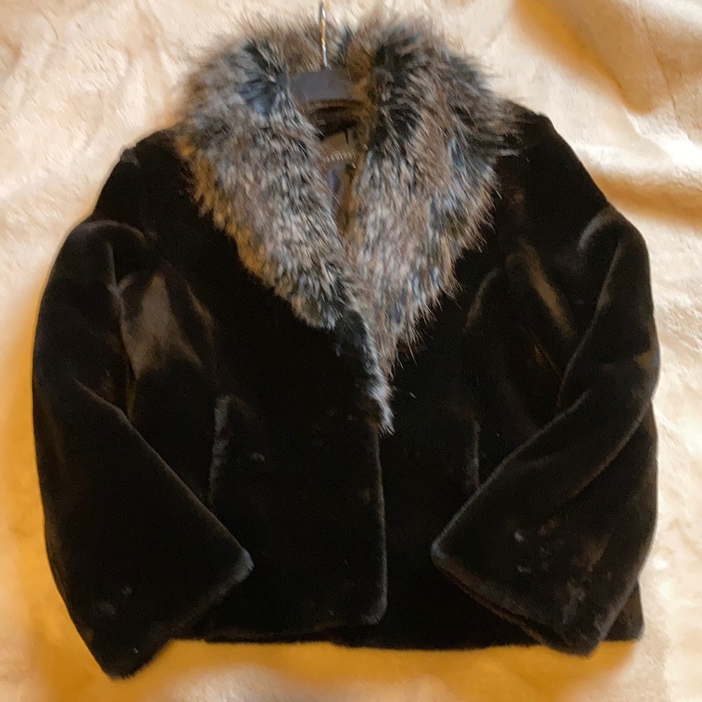 Fabulous Furs Faux Jacket size Small